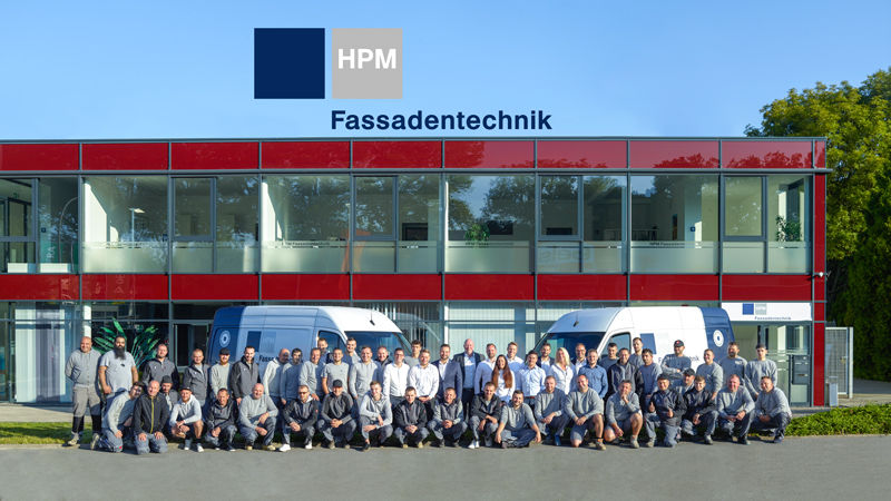 Das Team der HPM Fassadentechnik